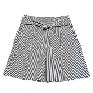 NWT Tyler Boe Black and White Striped Shorts Women's 8